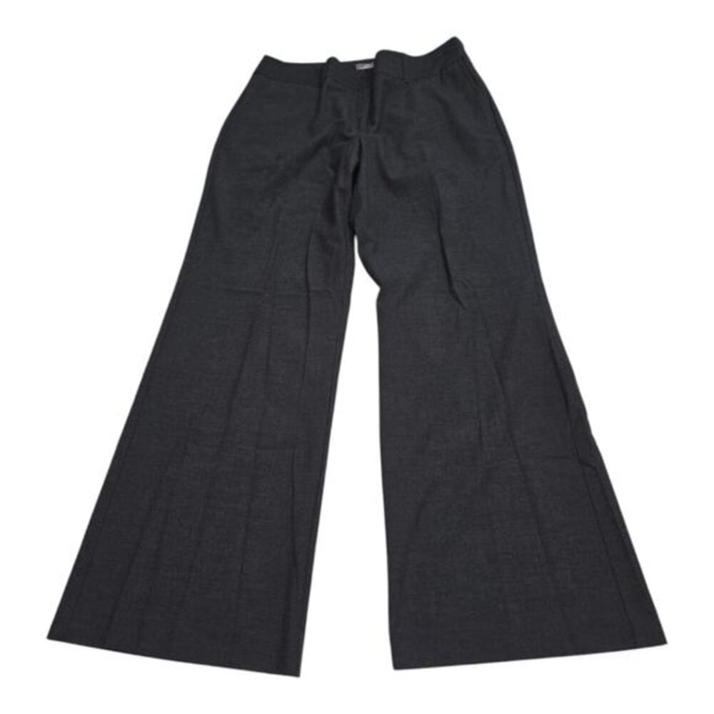 J. Jill Grey Career Trouser Women's Wide-Leg Pants Size 12 P Petite